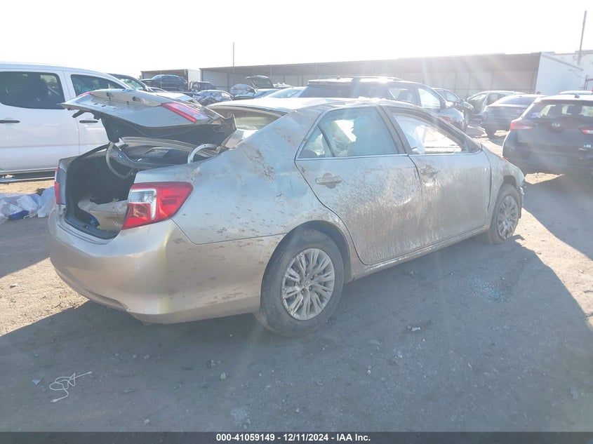 2012 TOYOTA CAMRY VIN: 4T4BF1FK2CR160899
