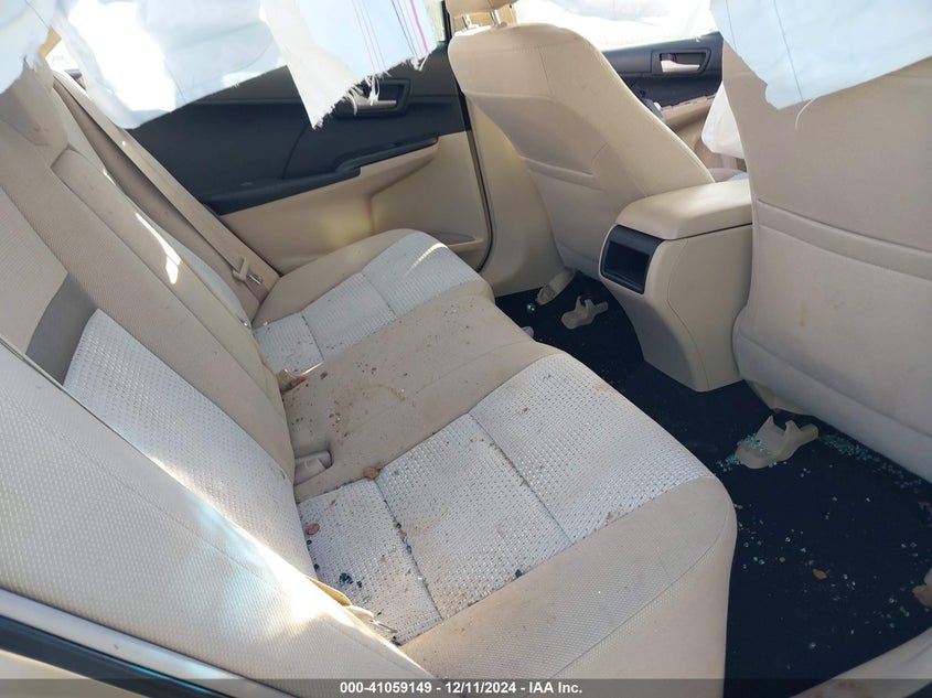 2012 TOYOTA CAMRY VIN: 4T4BF1FK2CR160899