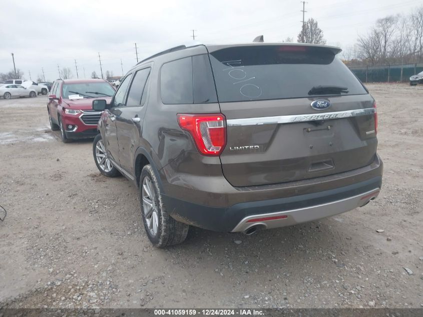 VIN 1FM5K7F84GGC14010 2016 FORD EXPLORER no.3