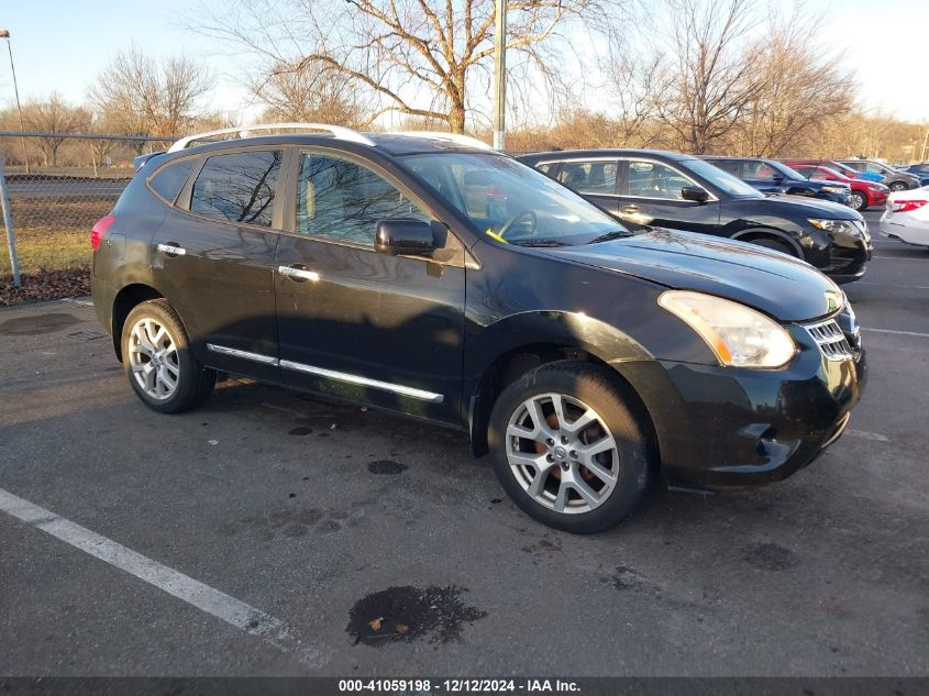 VIN JN8AS5MV6DW138537 2013 Nissan Rogue, Sv W/Sl Pkg no.1