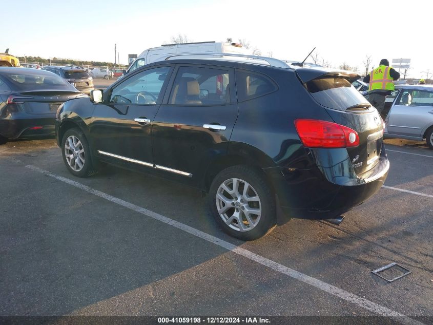 VIN JN8AS5MV6DW138537 2013 Nissan Rogue, Sv W/Sl Pkg no.3