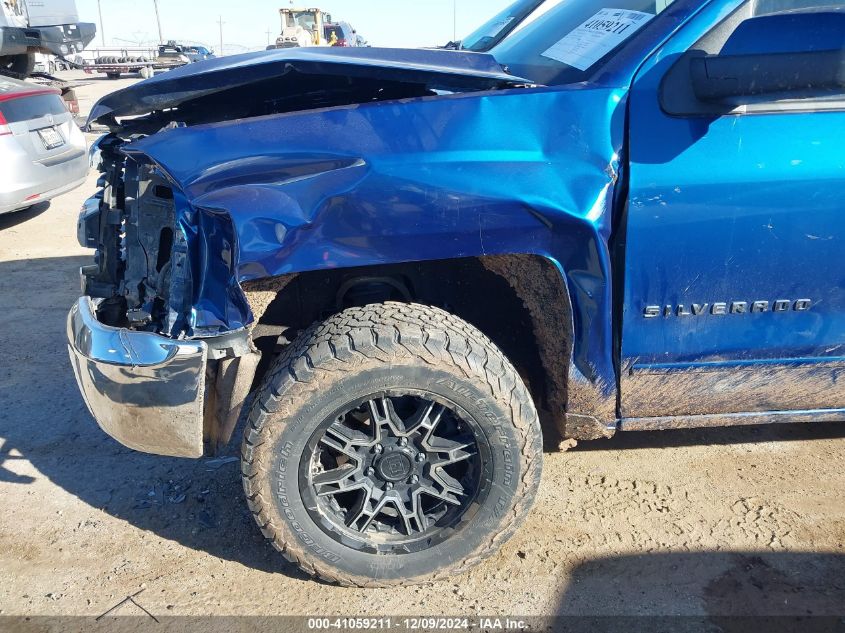 2017 Chevrolet Silverado 1500 1Lt VIN: 3GCUKREC5HG130222 Lot: 41059211