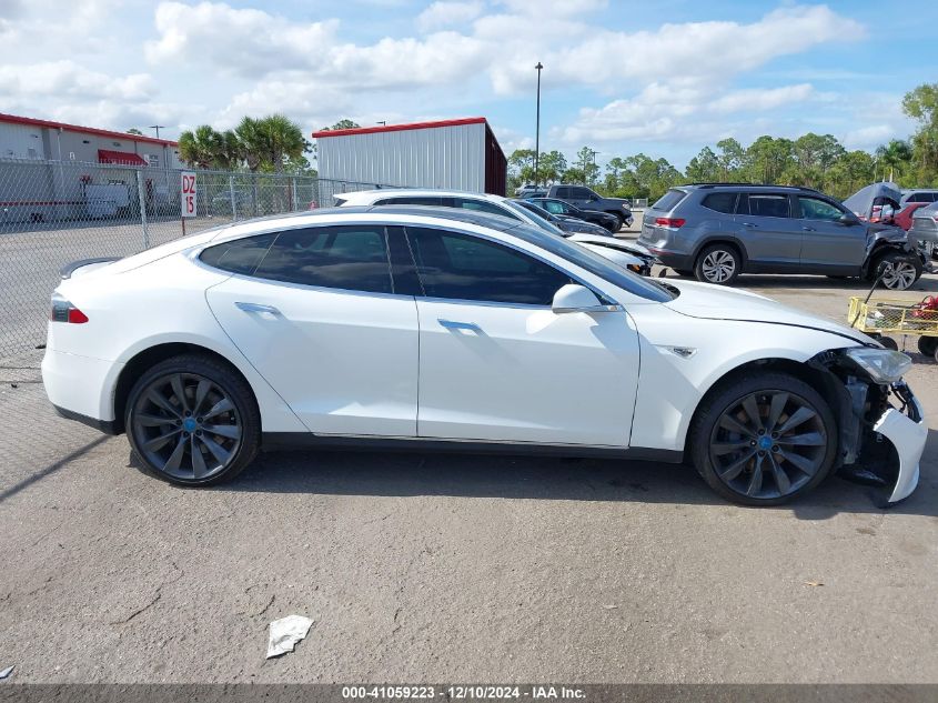 2013 Tesla Model S Performance VIN: 5YJSA1CP0DFP07126 Lot: 41059223