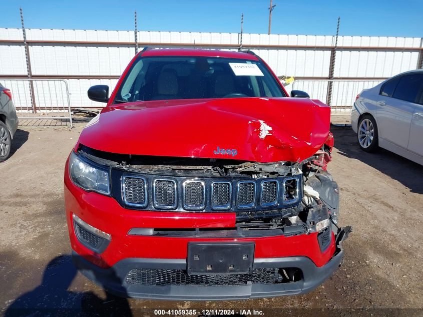 VIN 3C4NJCAB9JT254976 2018 JEEP COMPASS no.12