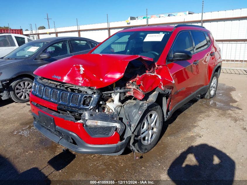 VIN 3C4NJCAB9JT254976 2018 JEEP COMPASS no.6