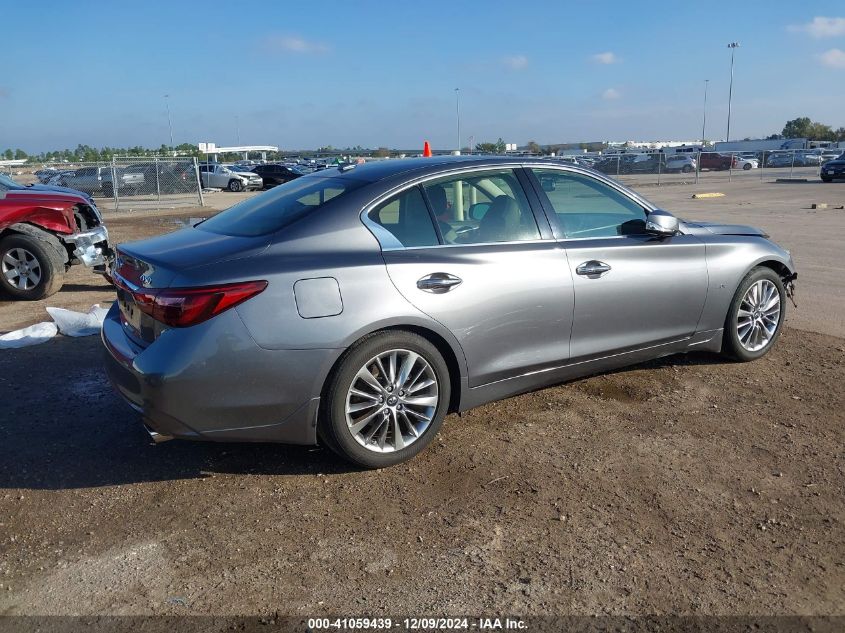 VIN JN1EV7AP5JM361412 2018 Infiniti Q50, 3.0T Luxe no.4