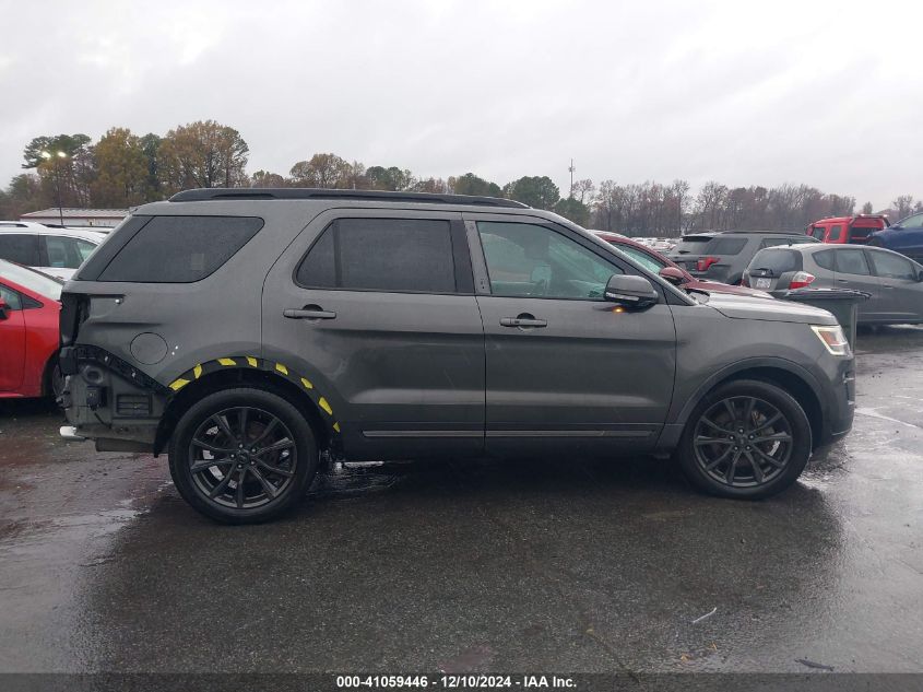 2018 Ford Explorer Xlt VIN: 1FM5K7D84JGB62808 Lot: 41059446