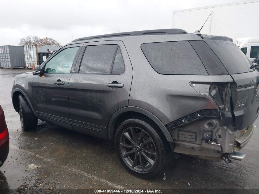 2018 Ford Explorer Xlt VIN: 1FM5K7D84JGB62808 Lot: 41059446