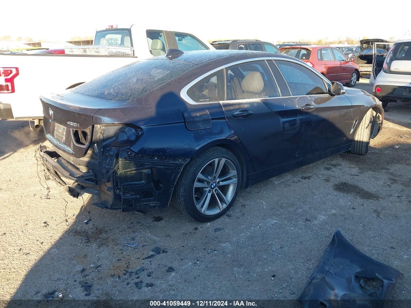 2017 BMW 430I GRAN COUPE - WBA4F7C53HG438236