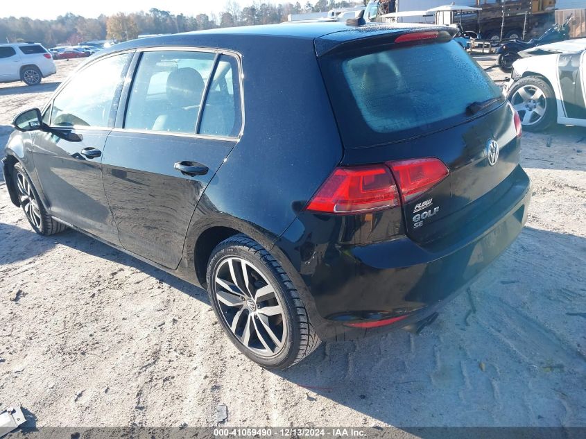 VIN 3VW217AU6GM062300 2016 Volkswagen Golf, Tsi Se... no.3