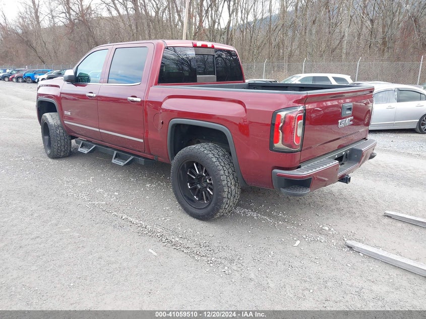 Vin: 3gtu2nec0gg152281, lot: 41549472, gmc sierra 1500 slt 20163