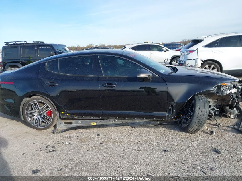 2022 Kia Stinger Gt1 VIN: KNAE45LC2N6110465 Lot: 41059579