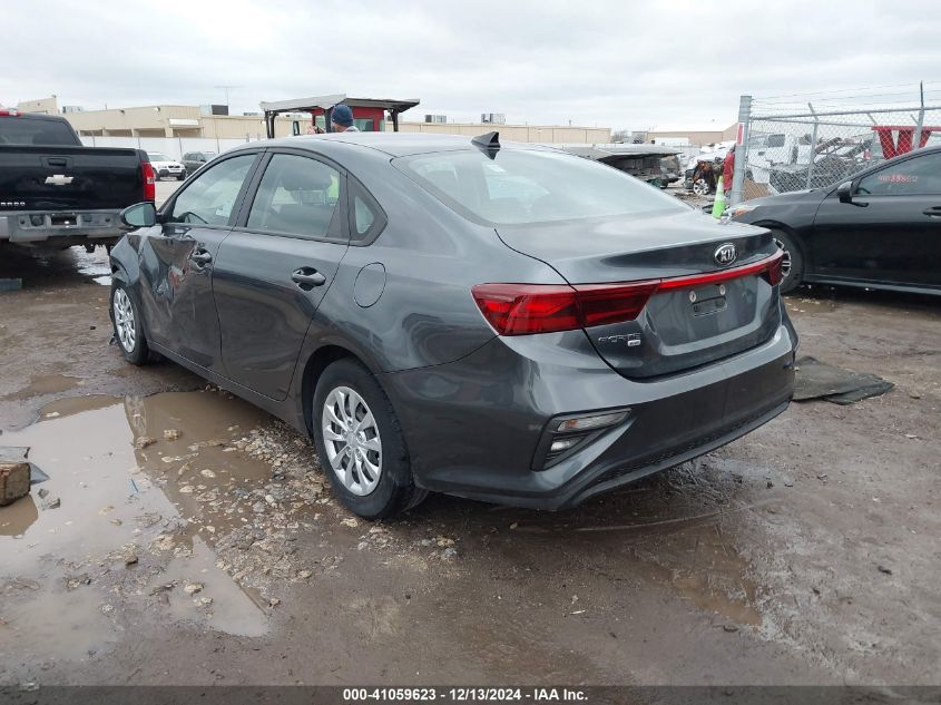 VIN 3KPF24AD6LE224236 2020 KIA Forte, FE no.3