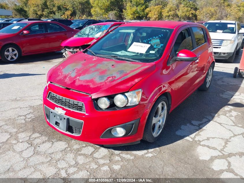 VIN 1G1JE6SB6F4105997 2015 CHEVROLET SONIC no.2