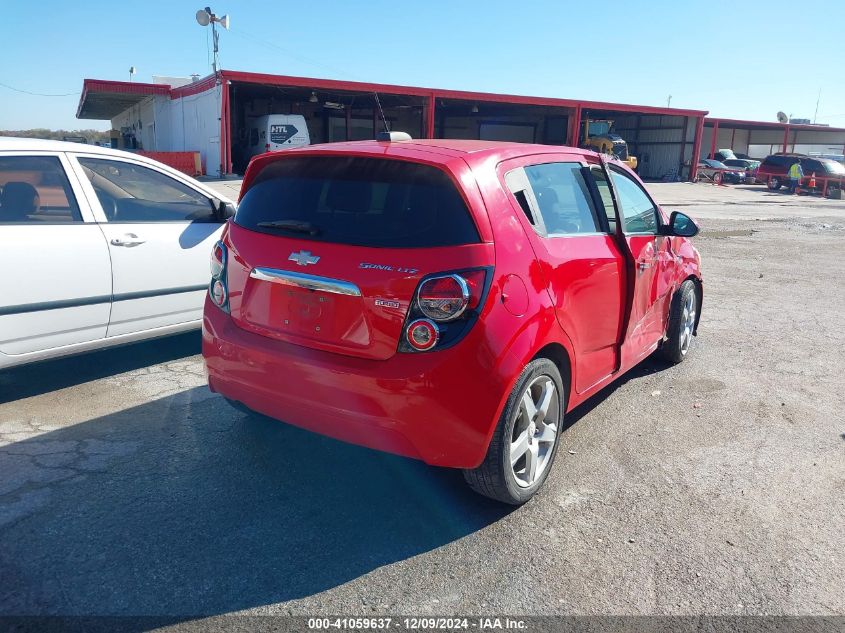 VIN 1G1JE6SB6F4105997 2015 CHEVROLET SONIC no.4