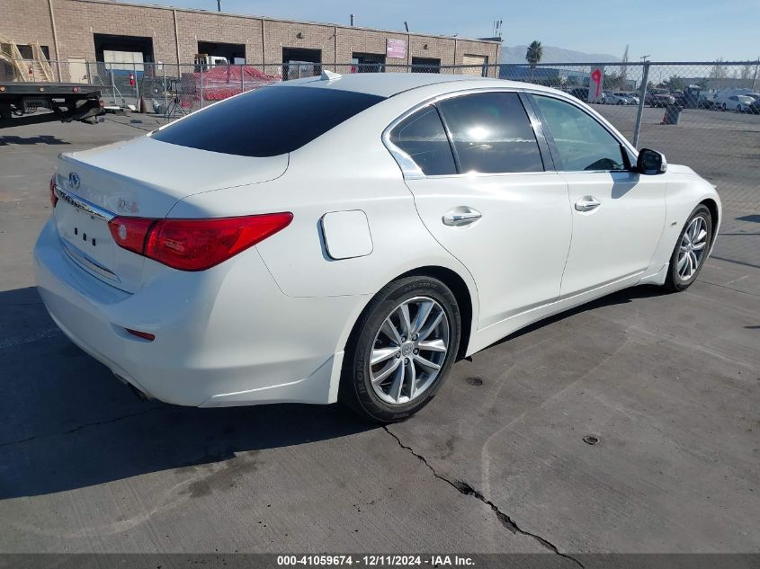 VIN JN1EV7AP1HM743320 2017 Infiniti Q50, 3.0T Premium no.4