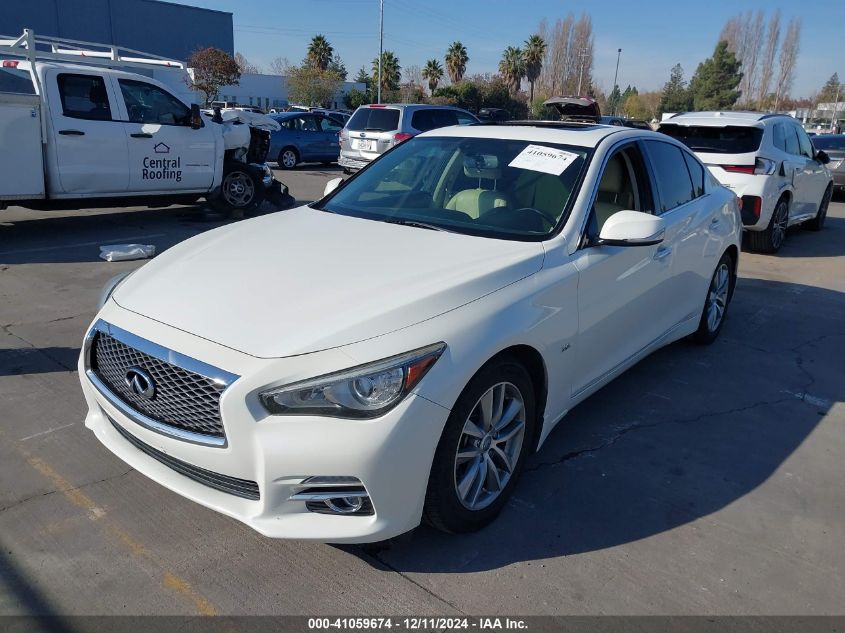 VIN JN1EV7AP1HM743320 2017 Infiniti Q50, 3.0T Premium no.6