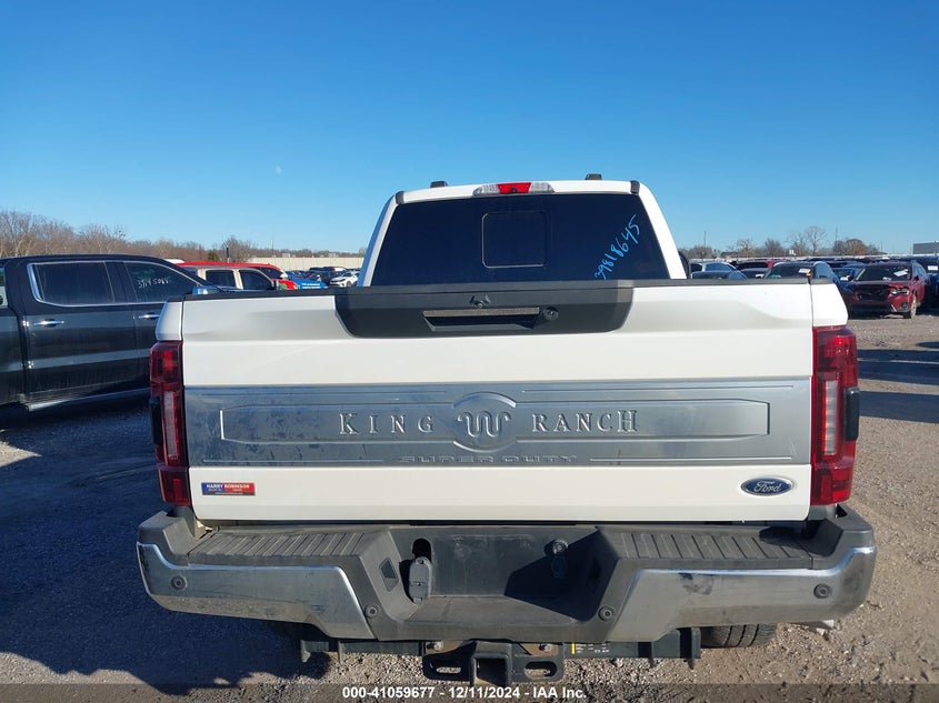 2021 Ford F-250 King Ranch VIN: 1FT8W2BT2MEC26179 Lot: 41893408