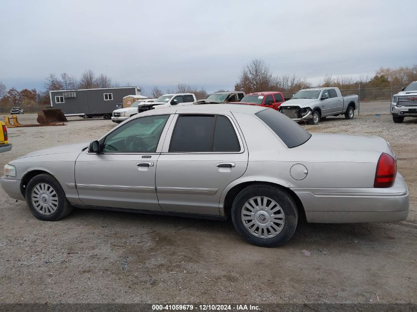 2008 Mercury Grand Marquis Ls VIN: 2MEFM75V18X623361 Lot: 41059679