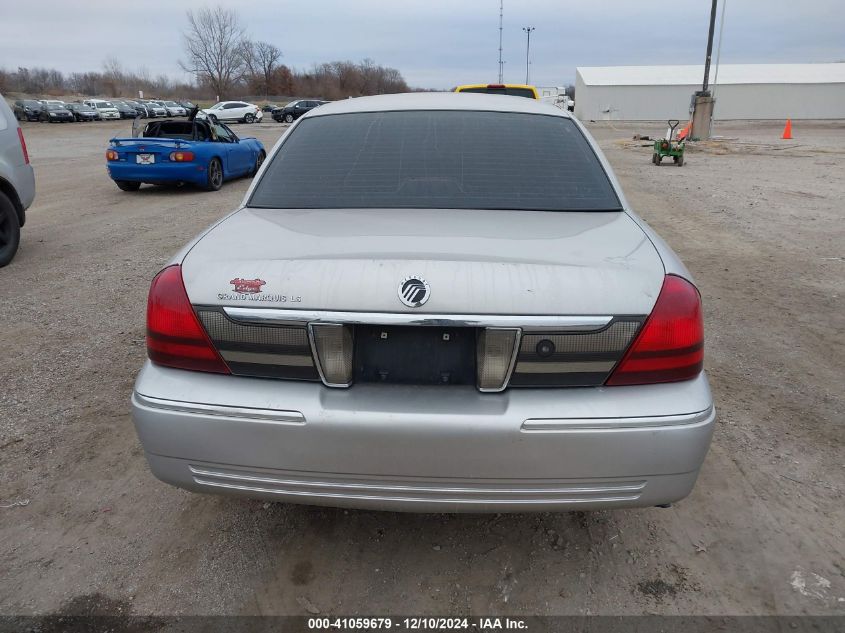 2008 Mercury Grand Marquis Ls VIN: 2MEFM75V18X623361 Lot: 41059679