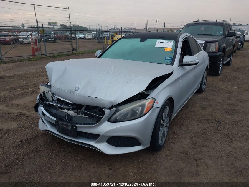 VIN 55SWF4JB3FU071590 2015 MERCEDES-BENZ C 300 no.2