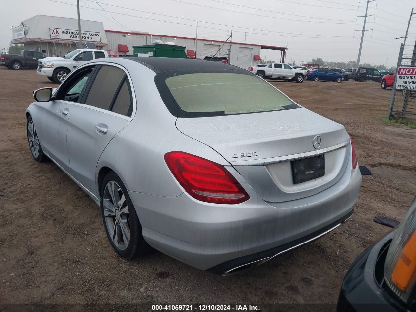 VIN 55SWF4JB3FU071590 2015 MERCEDES-BENZ C 300 no.3