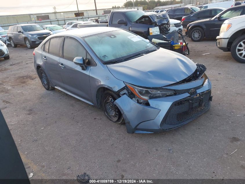 2020 TOYOTA COROLLA LE - JTDEPRAE6LJ040744