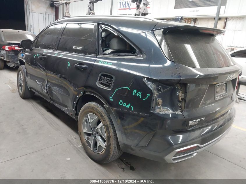 VIN KNDRH4LG8P5161080 2023 KIA SORENTO HYBRID no.3