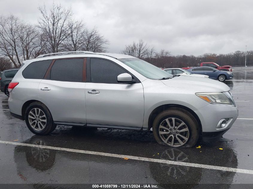 2015 Nissan Pathfinder Sv VIN: 5N1AR2MM0FC687017 Lot: 41059799