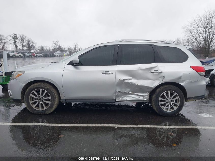 2015 Nissan Pathfinder Sv VIN: 5N1AR2MM0FC687017 Lot: 41059799