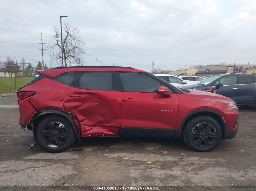 2021 Chevrolet Blazer Fwd 1Lt VIN: 3GNKBBRA2MS536674 Lot: 41059810