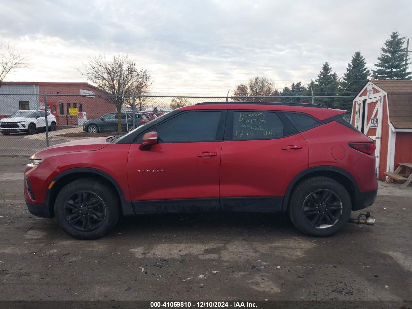 2021 Chevrolet Blazer Fwd 1Lt VIN: 3GNKBBRA2MS536674 Lot: 41059810