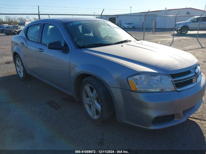 VIN 1C3CDZAB2DN537939 2013 DODGE AVENGER no.1