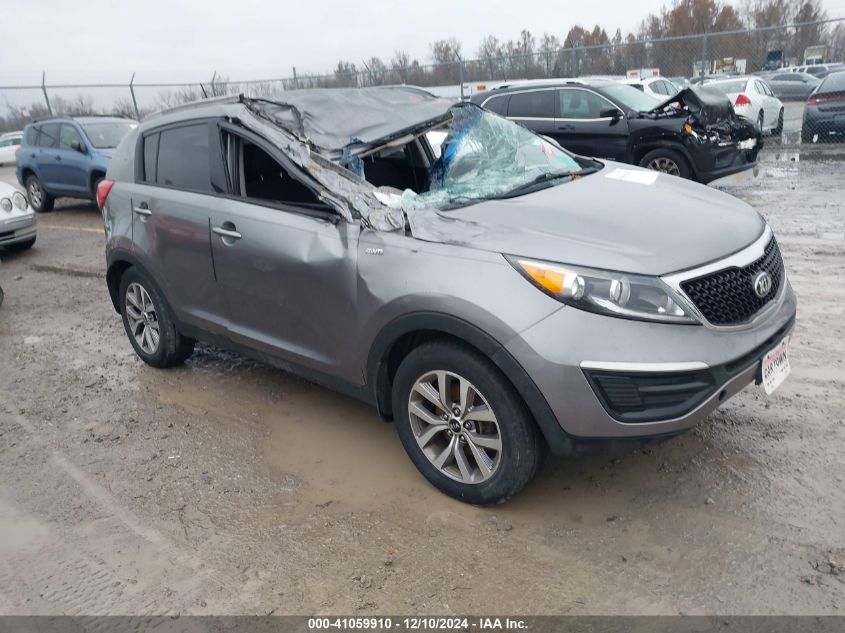 VIN KNDPBCAC4G7846197 2016 KIA Sportage, LX no.1