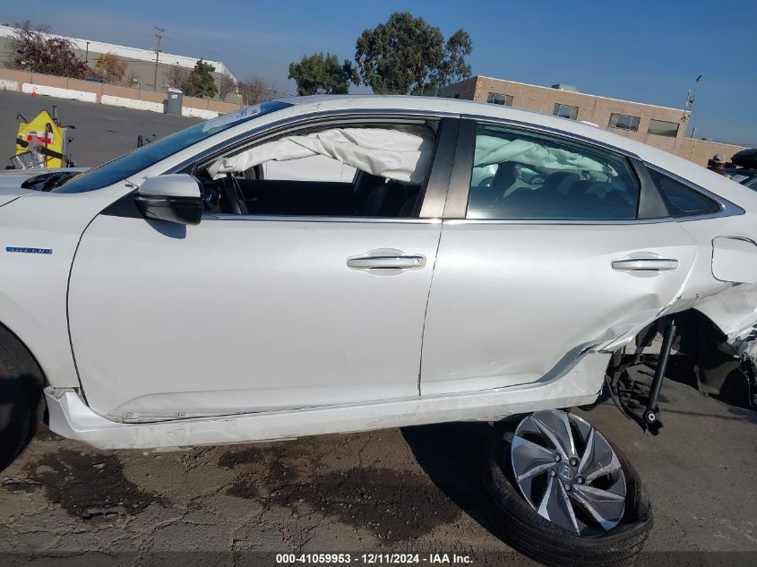 2022 Honda Insight Touring VIN: 19XZE4F97NE003823 Lot: 41059953