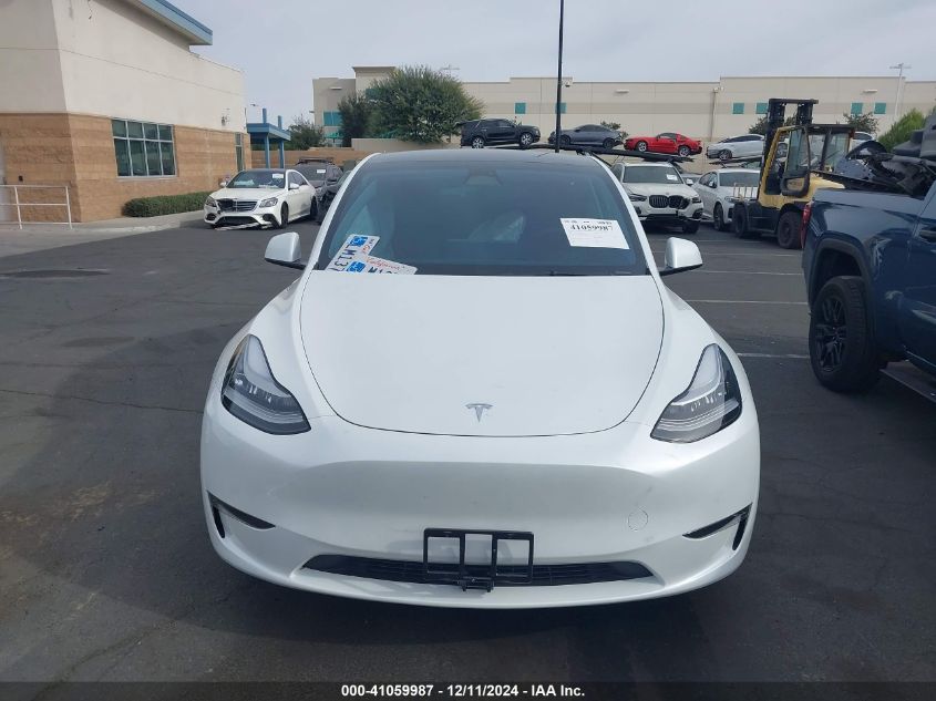 2023 Tesla Model Y Performance Dual Motor All-Wheel Drive VIN: 7SAYGDEF3PA048834 Lot: 41059987