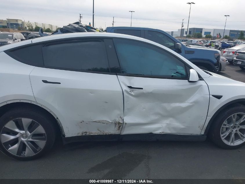 2023 Tesla Model Y Performance Dual Motor All-Wheel Drive VIN: 7SAYGDEF3PA048834 Lot: 41059987