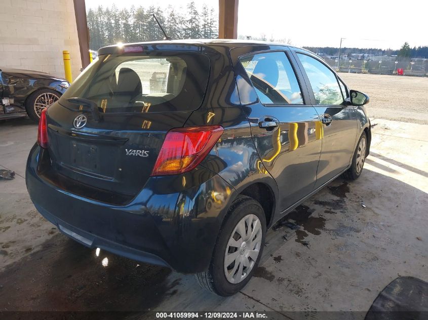 VIN VNKKTUD33FA030552 2015 TOYOTA YARIS no.4