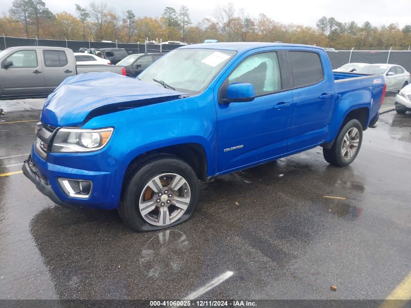 2018 Chevrolet Colorado Z71 VIN: 1GCGSDEN9J1121741 Lot: 41060025