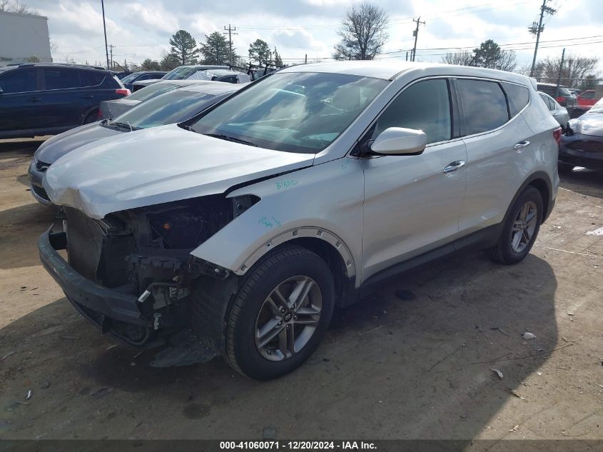 VIN 5XYZTDLB0JG546361 2018 Hyundai Santa Fe, Sport... no.2