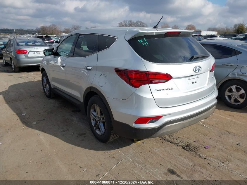 VIN 5XYZTDLB0JG546361 2018 Hyundai Santa Fe, Sport... no.3