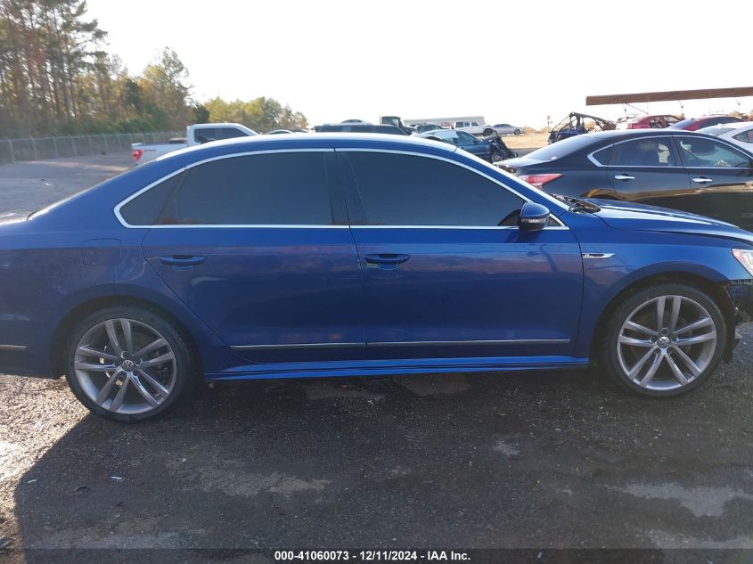 2017 VOLKSWAGEN PASSAT 1.8T R-LINE - 1VWDT7A37HC015256