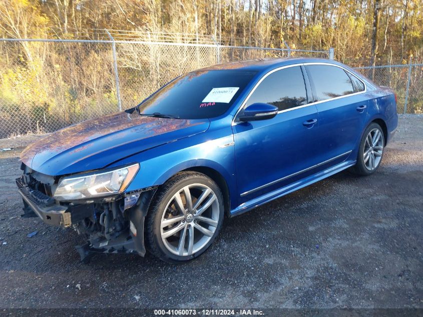 2017 VOLKSWAGEN PASSAT 1.8T R-LINE - 1VWDT7A37HC015256