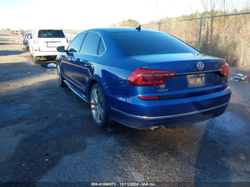 2017 VOLKSWAGEN PASSAT 1.8T R-LINE - 1VWDT7A37HC015256