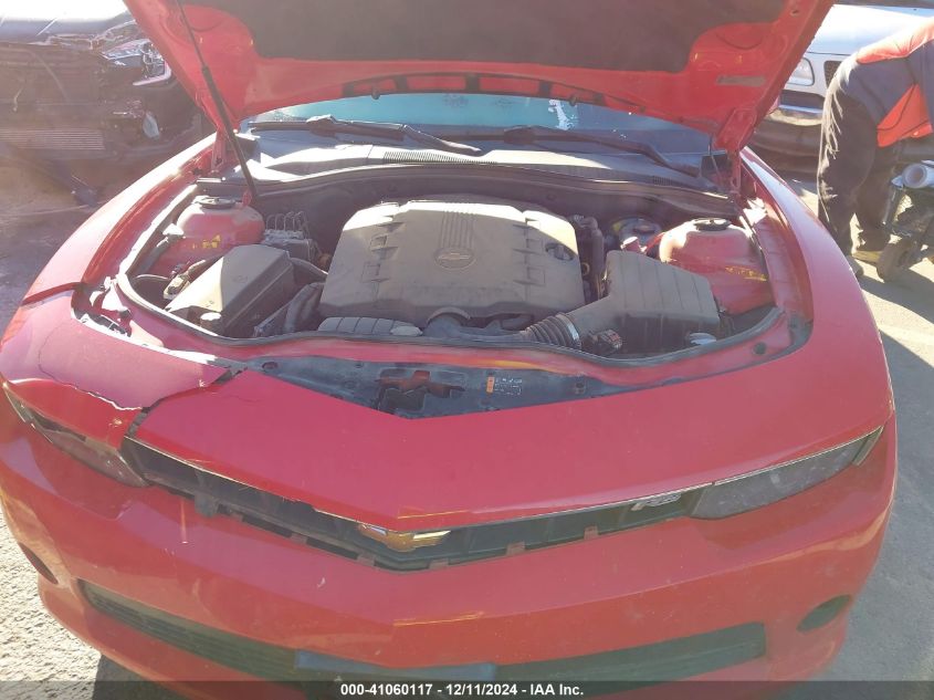 2014 CHEVROLET CAMARO VIN: 2G1FB1E35E9142055