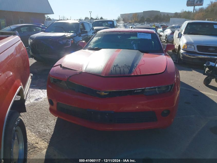 2014 Chevrolet Camaro 1Lt VIN: 2G1FB1E35E9142055 Lot: 41060117