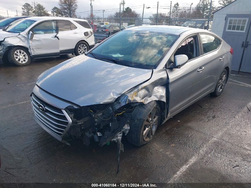 VIN 5NPD84LF8HH194647 2017 Hyundai Elantra, Value E... no.2