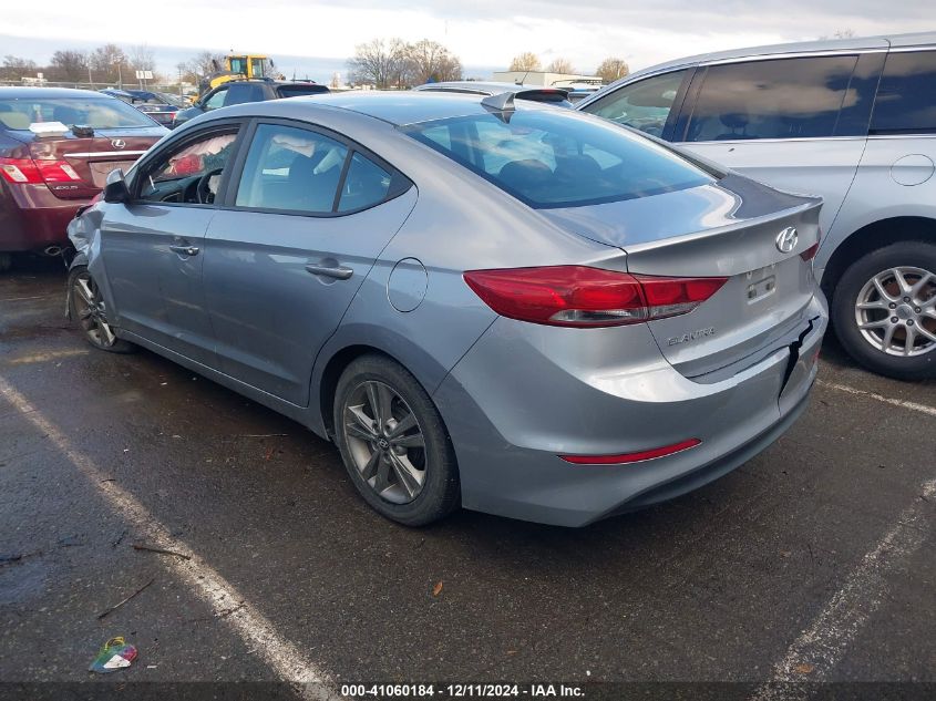 VIN 5NPD84LF8HH194647 2017 Hyundai Elantra, Value E... no.3