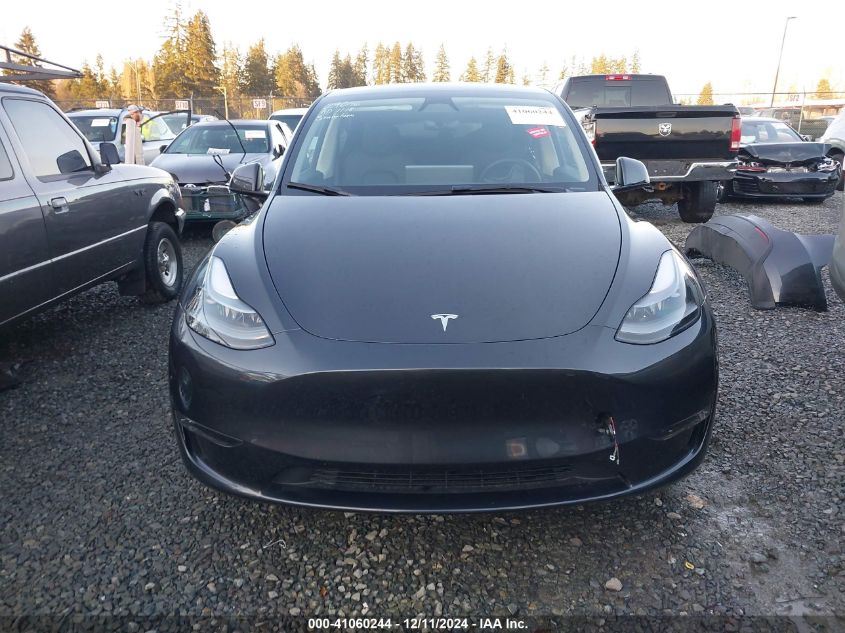 2024 Tesla Model Y Long Range Dual Motor All-Wheel Drive VIN: 7SAYGDEE9RF014197 Lot: 41060244