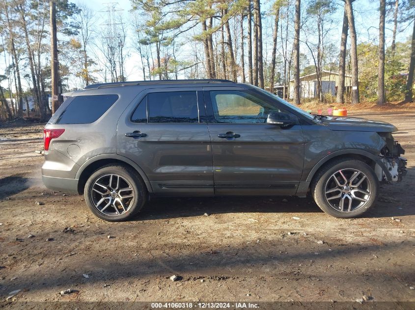 2016 Ford Explorer Sport VIN: 1FM5K8GTXGGC12531 Lot: 41060318